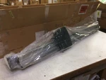 Macron Dynamics Linear Axis Actuator Aprox 54" Rail W 8" Carriage 8676A01. Fixed Price $600.00.