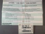 Heidenhain Linear Encoder Ls 323C. Fixed Price $850.00.