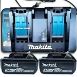 New Makita BL1850B2DC2 18V Li-ion Battery DC18RD Dual Port Charger. Fixed Price $349.46.