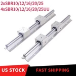 SBR12 SBR16 SBR20 SBR25 Linear Rail Guide SHAFT+SBR10/12/16/20/25UU Block. Fixed Price $85.00.