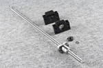 Screw SFU1204 RM1204 250MM-1500MM 12MM With Ballnut+end Supports BK10BF10. Fixed Price $19.01.