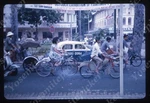 SL10 Original Slide 1960'S Saigan Busy Street Motorized Bikes Taxi 937A. Fixed Price $24.25.