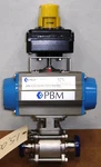 Pbm SPH-G5A-G G347 PAVBL453S 0100 Air Actuated Flow Valve 15001EL. Fixed Price $395.00.