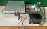 Linear Slide STAGE,4 Thk Rsr 15 BEARINGS,2 Rails, Ball Screw Drive. Fixed Price $239.00.