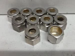 Lot Of 10 New No Box! Swagelok 1/4" Tube Od Nuts SS-402-1. Fixed Price $34.95.