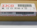 Iko ML12C1R160HS2 C-lube 160MM Standard Single Slide Linear Way Bearing. Fixed Price $44.99.