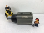 RSQB40-25T-XC18 Smc 150 Psi Pneumatic Cylinder **used**. Fixed Price $22.00.
