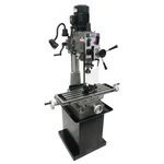 Jet Geared Head Mill/drill With Newall DP500 2-AXIS Dro & X-powerfeed. Fixed Price $10493.99.