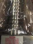 Cincinnati Lamb Landis Ballscrew 65" Oal 1.960" Thrd Dia Nos Nib. Fixed Price $700.00.