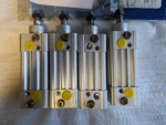 4 New Phd CVAS2V Pneumatic Cylinders And Two Seal Kits. Fixed Price $160.00.