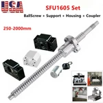 RM1605 Ballscrew SFU1605 End Machine + Support BK/BF12 Housing Coupler Cnc. Fixed Price $52.05.