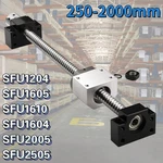 Ballscrew& Ballnut& Support Machining Kit ,SFU1204/1605/SFU1604/2005/2505. Fixed Price $46.05.