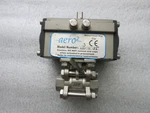 Svf Flow AERO2 A2D-10-35 Actuator With CF8M Ball Valve. Fixed Price $99.99.