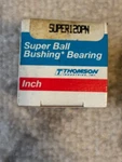 New Thomson SUPER12OPN Ball Bushing Linear Bearing. Fixed Price $25.75.