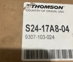 Thomson S24-17A8-04 Linear Actuator Nos. Fixed Price $274.99.