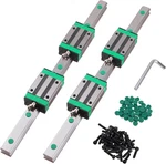 2PCS Linear Guide Kit HGR25-600MM Slide Rails With 4PCS HGHCA25 HGH2. Fixed Price $126.83.