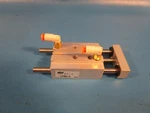Used Phd SAH1 10 X 1-M, Pneumatic Slide, Compact Thruster, Threaded Tool Plate. Fixed Price $41.99.