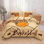 Basketball Comforter Set Twin, 3D Printed Bedding, Soft Microfiber, 2-PIECE With. Fixed Price $66.59.