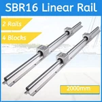 2000MM Linear Slide Rail 16MM Shaft Rod + 4X SBR16UU Bearing Blocks Cnc. Fixed Price $140.00.