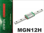 New Hiwin MGN12H Linear Guides Series Bearings / 45MM To 1995MM Long. Fixed Price $534.25.