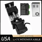 Linear Guide Actuator Cnc Slide Table NEMA23 1605 Ball Screw Motor Kit 60KG Load. Fixed Price $132.98.