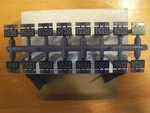Siemens Address Keys 033 To 048 #545-827 (black Letters). Fixed Price $38.00.
