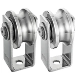 Stainless Steel Cable Pulley Wheel With Bearings For Smooth Operation. Fixed Price $31.50.
