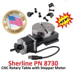 Sherline Pn 8730 Cnc Rotary Table + Step Motor. Fixed Price $534.90.