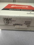 VF4S-227 New Browning Mounted Cast Iron Four Bolt Flange Ball Bearing. Fixed Price $218.93.