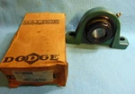 Dodge Baldor Pillow Block Bearing P2B-SXRB-108, 131841, 1.500" Bore, Series 208. Fixed Price $80.00.