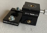 Thorlabs DT12XY 1/2" Dovetail Translation Stage With Baseplate, 8-32 Taps. Fixed Price $125.00.