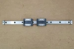 Thk RSR15ZM Linear Bearings W/12.125" (308MM) Guide Rail. Fixed Price $95.00.