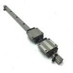Nsk L1H15S Rail & 2X Bearing Blocks: 49MM 27MM 24MM, Length: 400MM. Fixed Price $120.00.