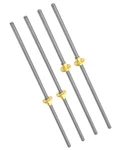4X 300MM Lead Screw & Brass Nut Set 8MM Dia 2MM Pitch Start 3D Printer +cnc. Fixed Price $27.99.