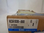 New Smc (1) NCDA1B200-0600 Pneumatic Cylinder. Fixed Price $44.99.