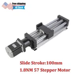 Stroke Long Stage Actuator Ball Screw Linear Cnc Slide Module With Stepper Motor. Fixed Price $58.99.