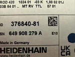 Heidenhain Rod 420 1024 Line Encoder 295281-83 295281-81 376840-81 New Box. Fixed Price $437.00.