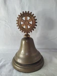 Rotary International Massive Bronze Bell 9" Call To Order. Fixed Price $249.95.