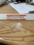 Nb Sfw 10X12.75"-FS115 Steel Slide Shaft See Pics. Fixed Price $18.00.