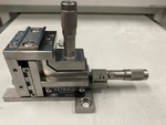 Excellent Condition Newport Ultralign 561D-YZ Stage With SM-13 Micrometers. Fixed Price $250.00.