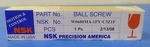 Nsk High Precision America Motion And Control Ball Screw W0600MA-1PY-C3Z1F. Fixed Price $250.00.