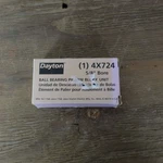 Dayton 4X724 Pillow Block Ball Bearing 5/8" Bore New. Fixed Price $18.57.