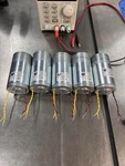 Qty Merkle Korff Gearmotor 12 Volts 34.07 : Ratio Very Strong 1/4" Shaft. Fixed Price $55.00.