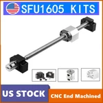 Ballscrew SFU1605 300MM-1500MM&SINGLE Machine BALLNUT/BKBF12/HOUSING Coupler Kit. Fixed Price $80.30.