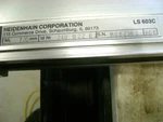 Heidenhain Linear Encoder Ls 603C 720 Mm. Fixed Price $500.00.