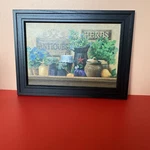 TRENDYDECOR4U Farmhouse Antiques & Herbs Framed Print Wall 15X 11. Fixed Price $55.99.