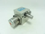 199535 Used; Bimba PT-098045-B1R Rotary Actuator; Shaft 5/8"OD X 1.475"L. Fixed Price $46.01.