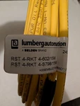 Lumbergautomation Belden Rst 4-RKT 4-602/15M, 4-S798/15M Actuator/sensor Cordset. Fixed Price $65.00.