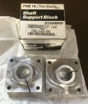 QTY:2 Thomson Shaft FSB16 4 Bolt Flanged Support Block For Linear Rail. Fixed Price $175.00.