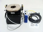 Akribis Systems ADX200 200MM Motorized Slim Rotary Table + ASD240 Drive & Cables. Fixed Price $2124.99.
